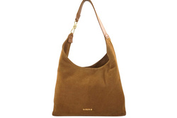 Torebka damska hobo Barberini's 1031/1-12 jasnobrązowa