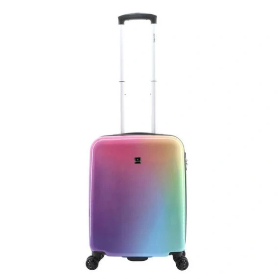 Walizka kabinowa ABS Saxoline Rainbow 54 wielokolorowa