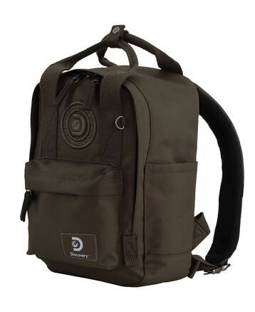 Plecak miejski z tkaniny Discovery Cave 811 khaki