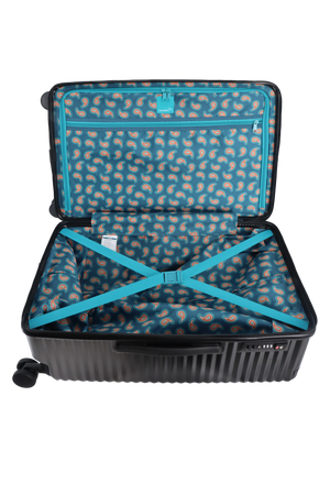 Walizka średnia twarda ABS Saxoline Elite Trunk 65 czarna