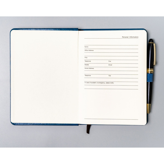 Notes B6 w linie Peterson NOT-6-LN-53 niebieski