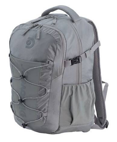 Plecak na laptopa z poliestru Discovery Outdoor 612 szary