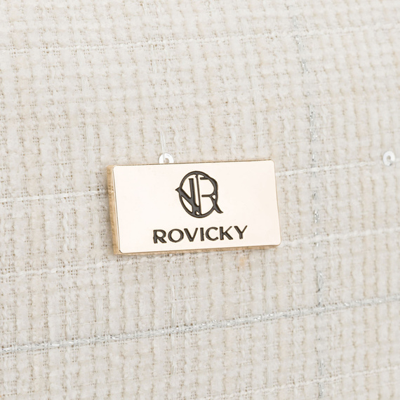 Kosmetyczka z syntetyku Rovicky R-KOS-DA-02A beżowa