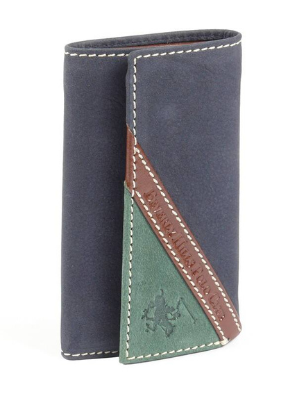 Etui na klucze Beverly Hills Polo Club BH-375 granatowe
