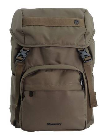 Plecak na laptopa z poliestru Discovery Downtown 943 khaki