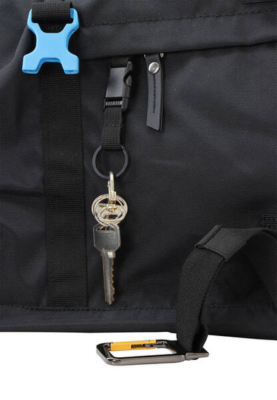 Torba podróżna z poliestru Discovery Icon 731 czarna