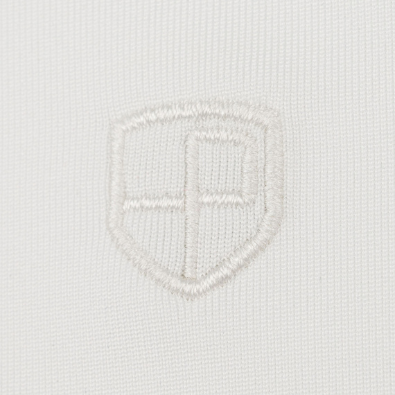 Koszulka polo męska z poliestru Peterson KPY biała M-XL