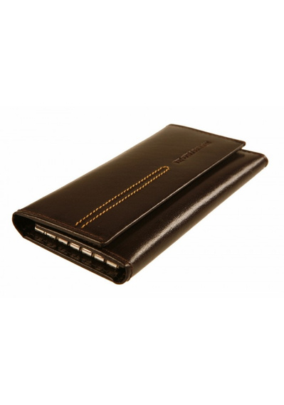 Etui na klucze Vip Collection London2 02 ciemnobrązowe