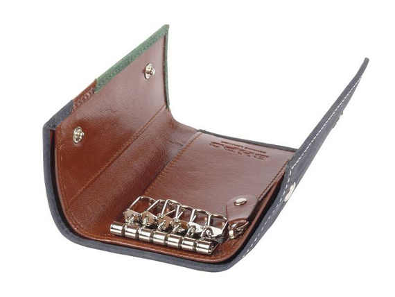 Etui na klucze Beverly Hills Polo Club BH-375 granatowe