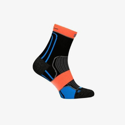 Skarpety termoaktywne na rower czarno-pomarańczowe SOCKS BIKE rozm. 39/41