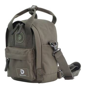 Torba na ramię z poliestru Discovery Cave 812 khaki