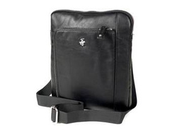Torba z eko skóry Beverly Hills Polo Club BH-1181 czarna