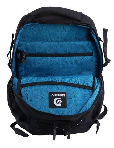 Plecak na laptopa z poliestru Discovery Outdoor 612 czarny