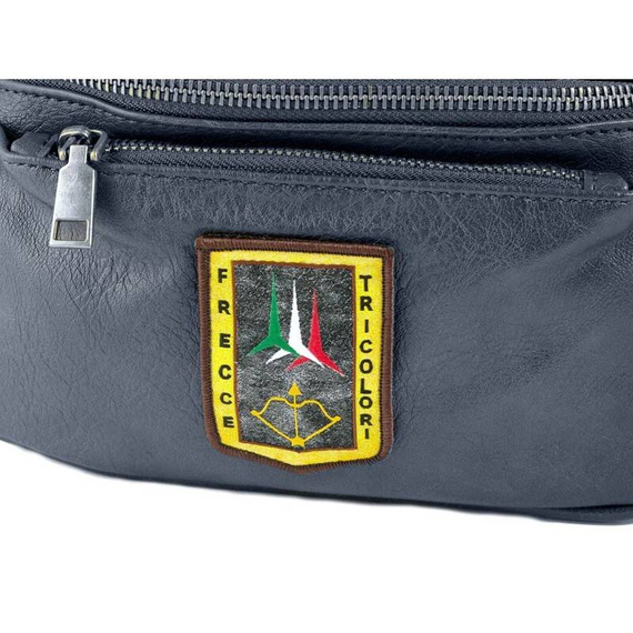 Nerka z eko skóry Aeronautica Militare AM-472 granatowa