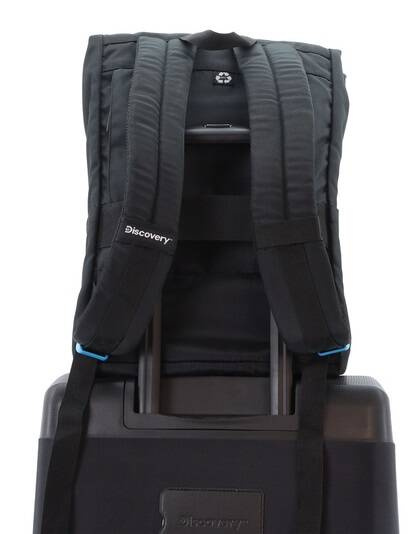 Plecak na laptopa z poliestru Discovery Icon 722 czarny