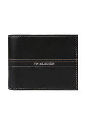 Portfel męski skórzany Vip Collection Palermo 91 czarny