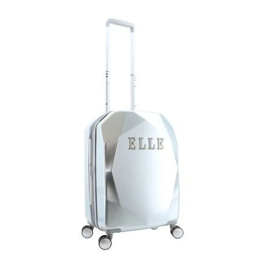 Walizka kabinowa ABS Elle Diamond 55 srebrna