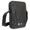 Torba męska z eko skóry BMW Perforated czarna