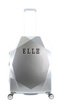 Walizka średnia ABS Elle Diamond 68 srebrna
