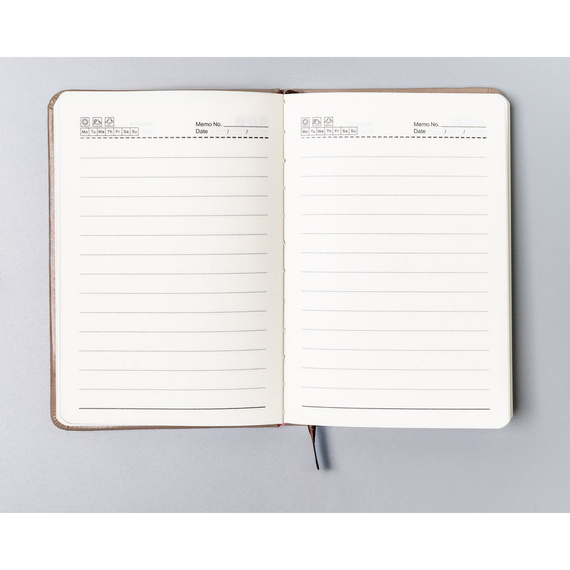 Notes A6 w linie Peterson NOT-6-LN-54 khaki
