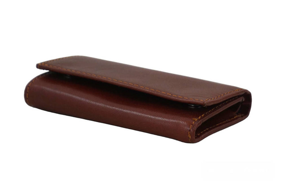 Etui na klucze skórzane Barberini's 7023-6 brązowe