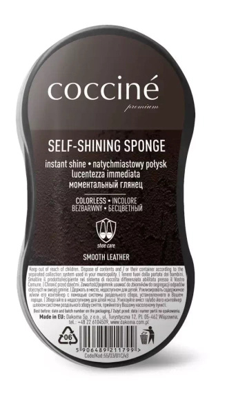 Gąbka nabłyszczający do skóry gładkiej Coccine