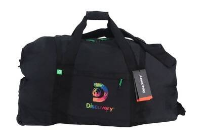 Torba podróżna z poliestru Discovery Drive 12113 czarna