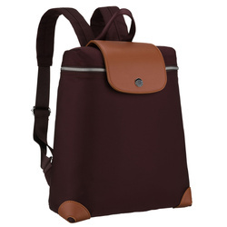 Plecak damski z poliestru Peterson CPY-10 bordowy