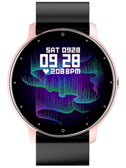 Smartwatch unisex Gravity GT1-2 czarno-różowy