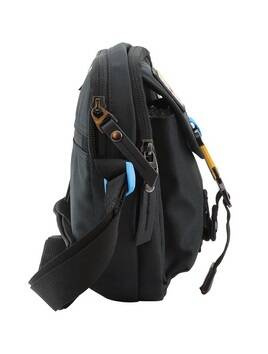 Torba na ramię z poliestru Discovery Icon 713 czarna