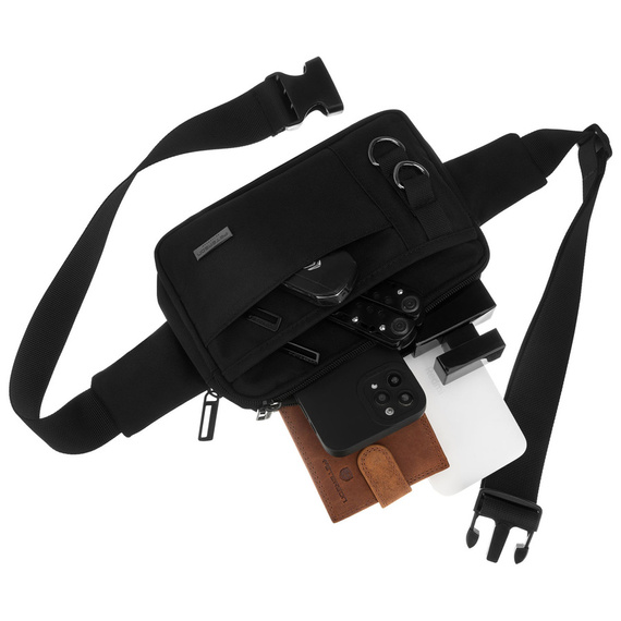Nerka męska sportowa z cordury Peterson 73221 czarna