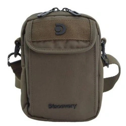 Saszetka na ramię z poliestru Discovery Downtown 910 khaki
