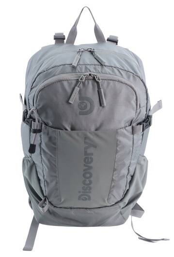 Plecak podróżny z poliestru Discovery Outdoor 611 szary