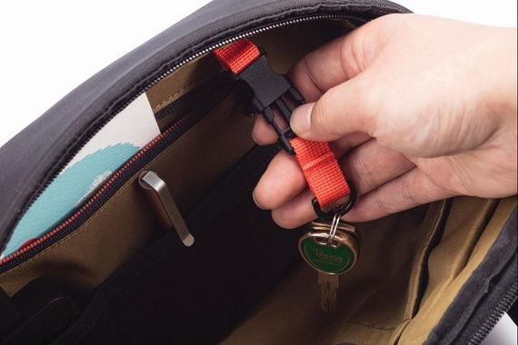 Plecak na jedno ramię XD Design Bobby Sling czarny