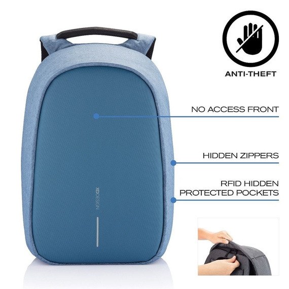 Plecak na laptopa XD Design Bobby Hero Small niebieski