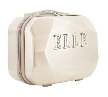 Kosmetyczka podróżna ABS Elle Diamond złota