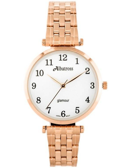 Zegarek damski fashion Albatross ABBB97 różowe złoto