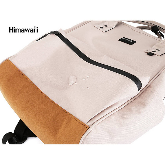 Plecak damski na laptopa Himawari 124 pomarańczowy