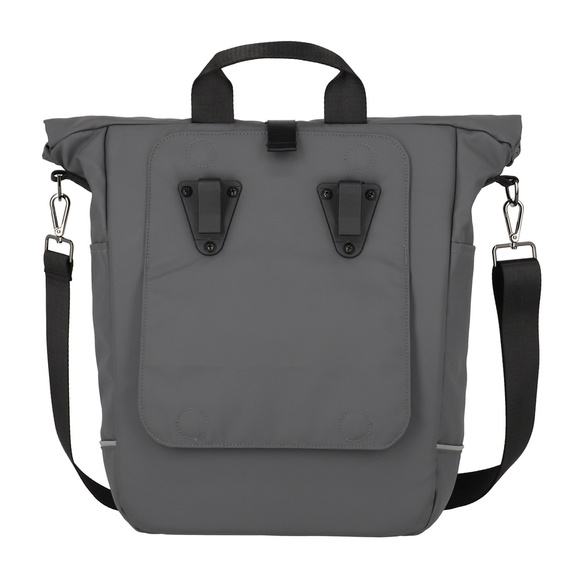 Torba na rower z poliestru Travelite Basics grafitowa