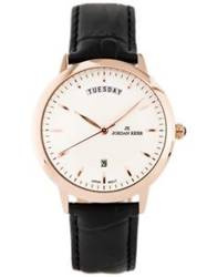 Zegarek męski Jordan Kerr 3978G czarno-srebrny