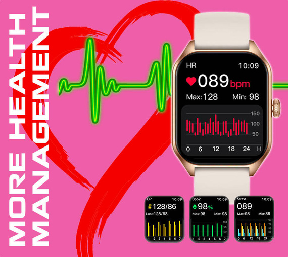 Smartwatch unisex Rubicon RNCF03 czarny