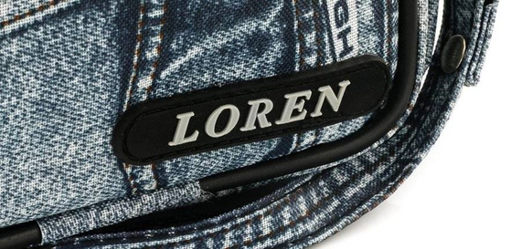 Nerka męska biodrowa z tkaniny Loren S02-600D-5 szara