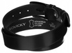 Pasek męski gładki skórzany Rovicky RPM-24 czarny