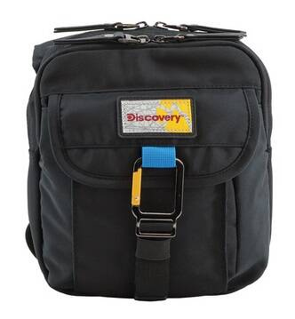 Torba na ramię z poliestru Discovery Icon 712 czarna