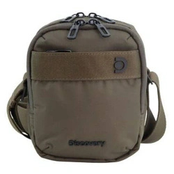 Saszetka na ramię z poliestru Discovery Downtown 911 khaki