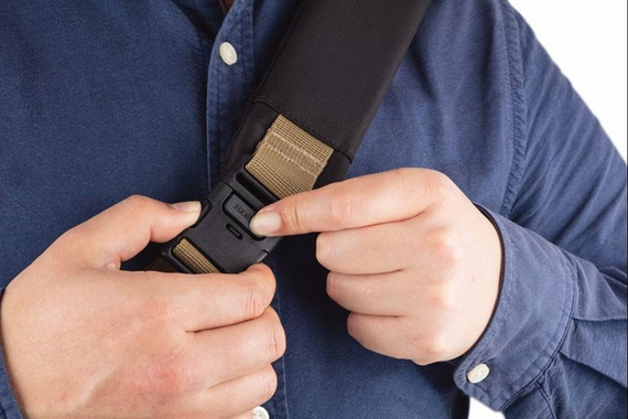 Plecak na jedno ramię XD Design Bobby Sling czarny