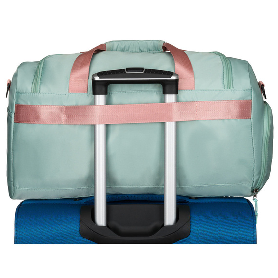 Torba sportowa Peterson 24427 różowo-jasnozielona