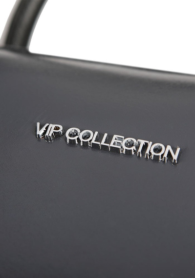 Aktówka damska skórzana Vip Collection Palermo 502 szara