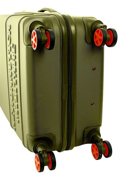 Walizka średnia ABS Aeronautica Militare AM-220 60 zielona