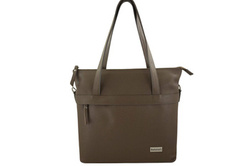Torebka damska shopper Barberini's 996-9 ciemnobeżowa